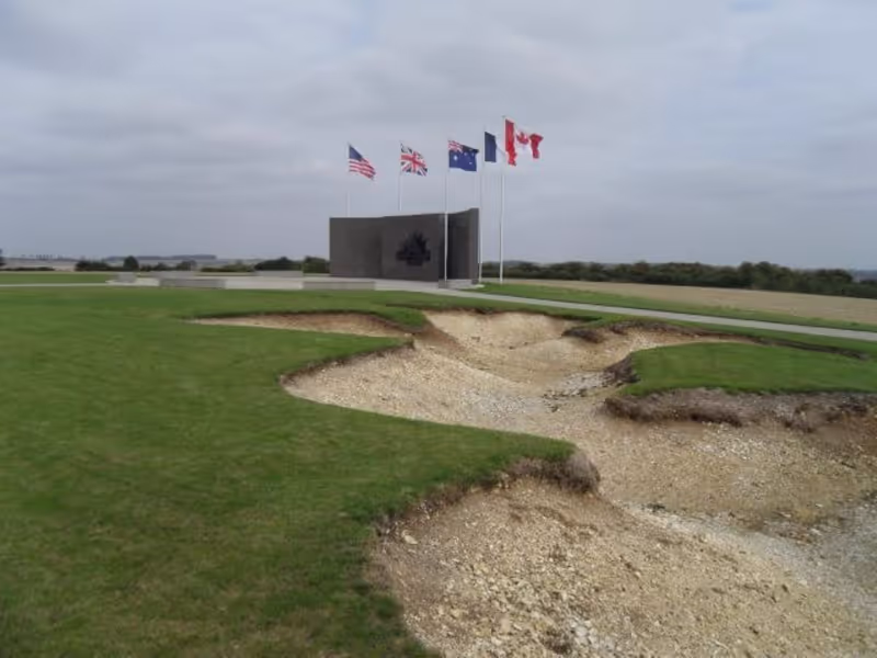 Amiens Private Tour - Le Hamel monument and trenches