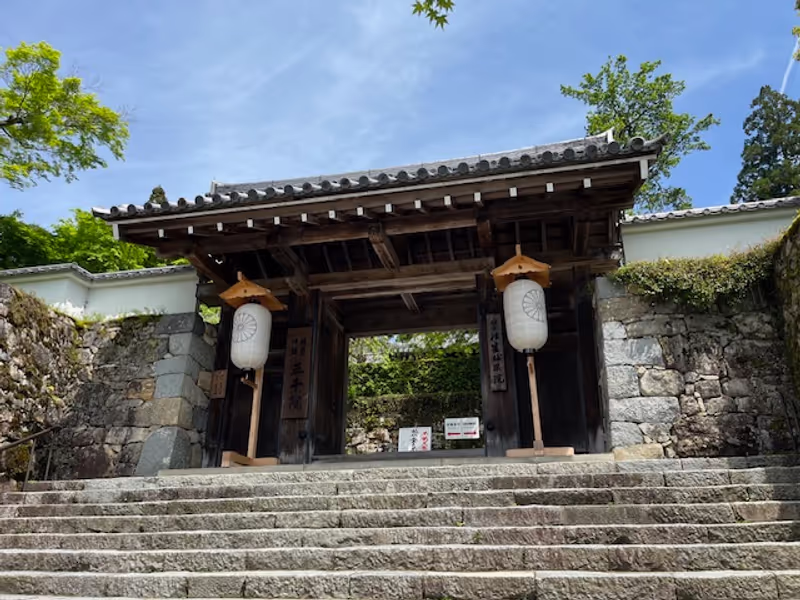 Kyoto Private Tour - The gate of Sanzen-in Temple
