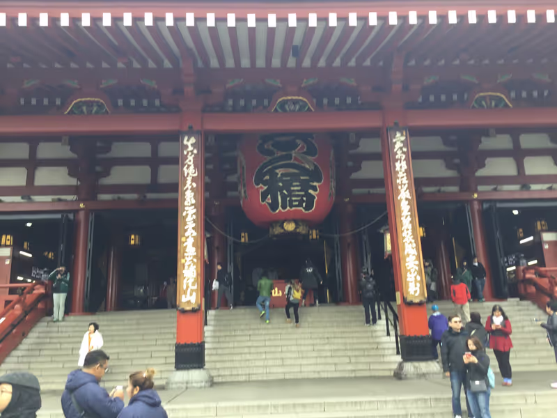 Tokyo Private Tour - Sensoji Main hall