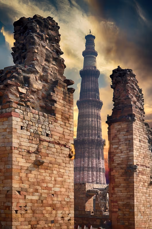 Delhi Private Tour - The Qutub Minar!