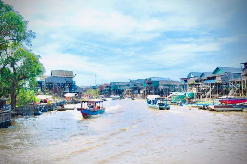 Siem Reap Private Tour - Tonle Sap fishing village