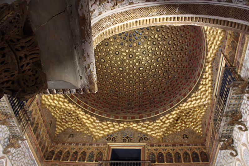 Seville Private Tour - Embassators room in Alcazar of Sevilla