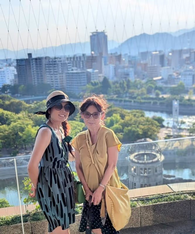 Hiroshima Private Tour - The  Scenic View from Orizuru Tower
