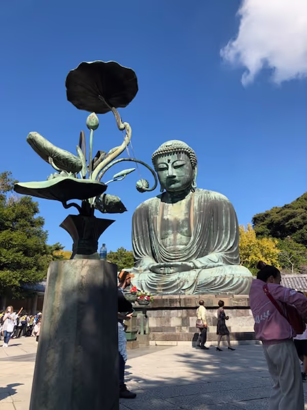 Kamakura Private Tour - a great statue of Buddha