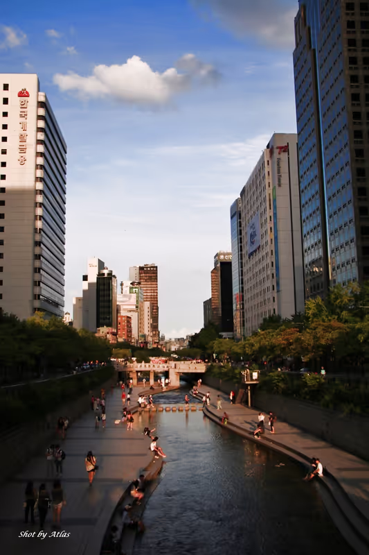 Seoul Private Tour - Cheonggyecheon stream