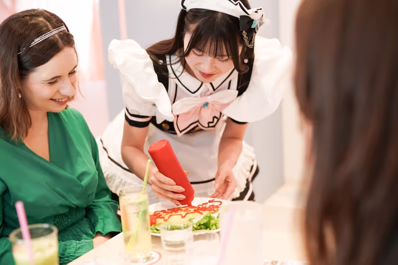 Tokyo Private Tour - Drawing on Omelet Rice