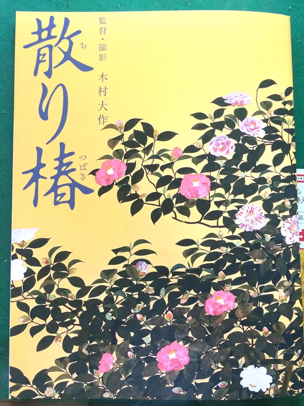 Kyoto Private Tour - Movie booklet of Chiritsubaki