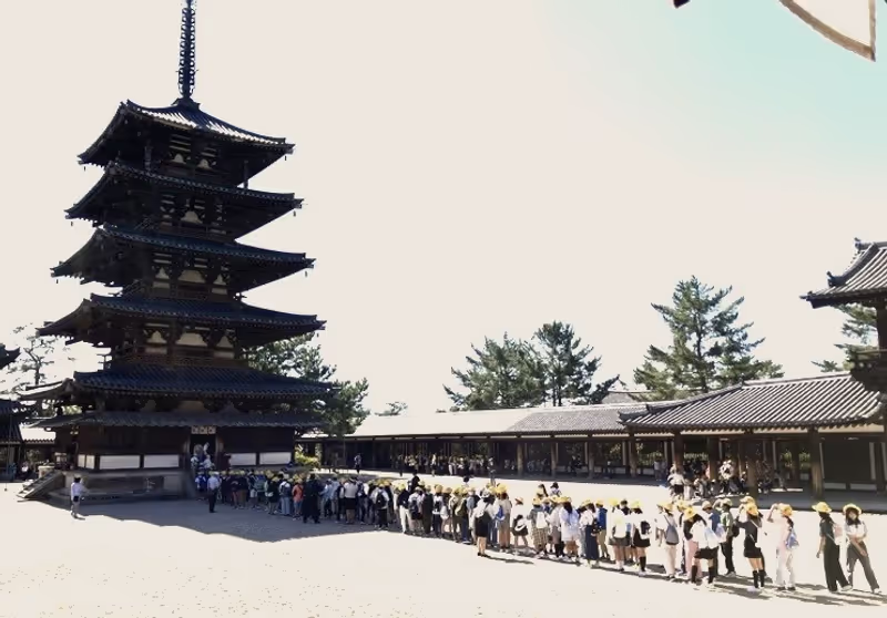 Nara Private Tour - Pagoda in Horyuji