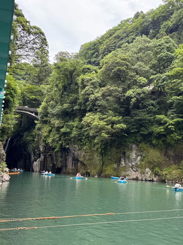 Fukuoka Private Tour - Rental boats at Manai Falls (reservation required)