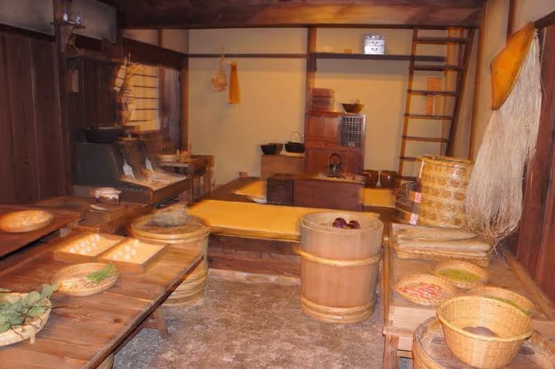 Tokyo Private Tour - Fukagawa Edo Museum (hier Gemuseladen)