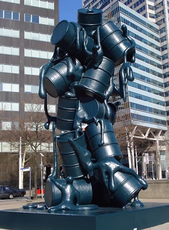Rotterdam Private Tour - "Cascade" streets art Rotterdam