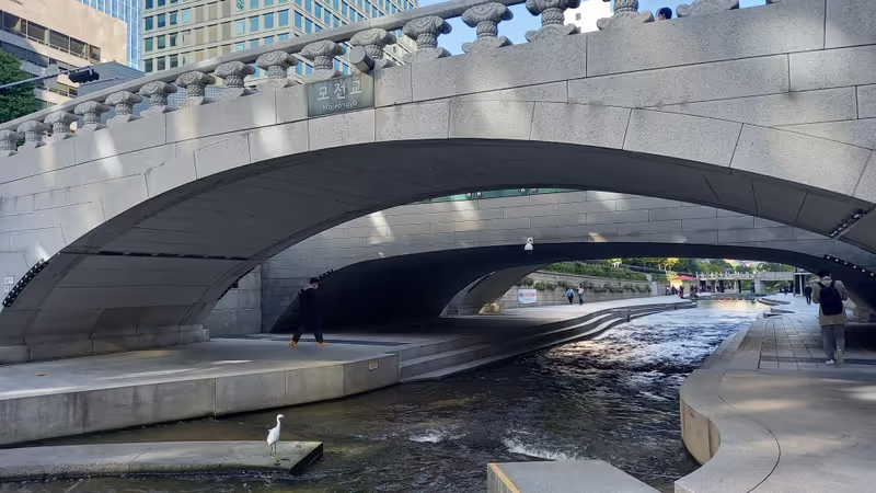 Seoul Private Tour - Cheonggyecheon stream