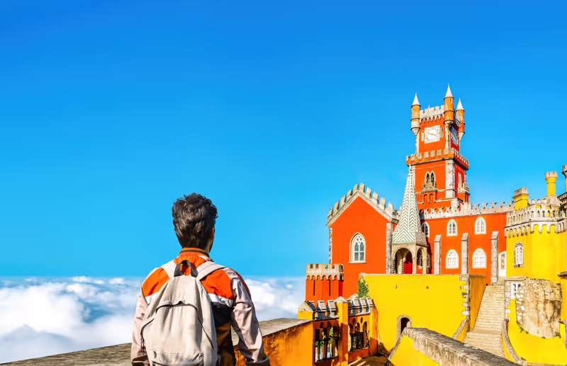 Lisbon Private Tour - Pena palace views