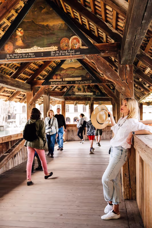 Lucerne Private Tour - The Chapel Bridge Lucerne