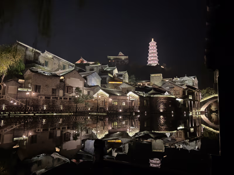 Beijing Private Tour - Water Town at Night