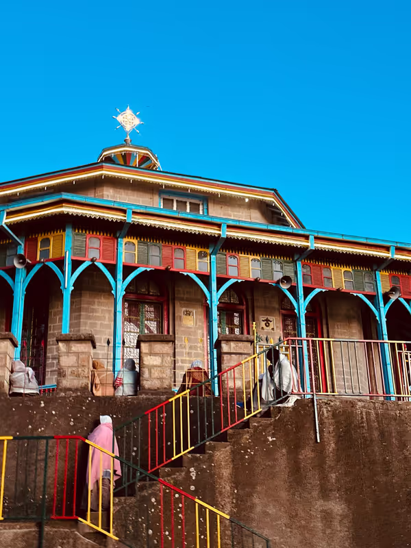 Addis Ababa Private Tour - St.Mary church, Entoto