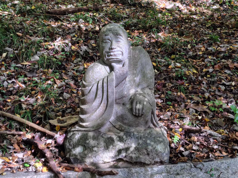 Hakone Private Tour - Stone statue at Choan-ji Temple