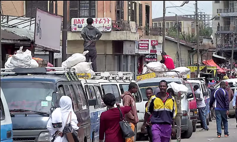 Addis Ababa Private Tour - Busy Street in Addis Ababa