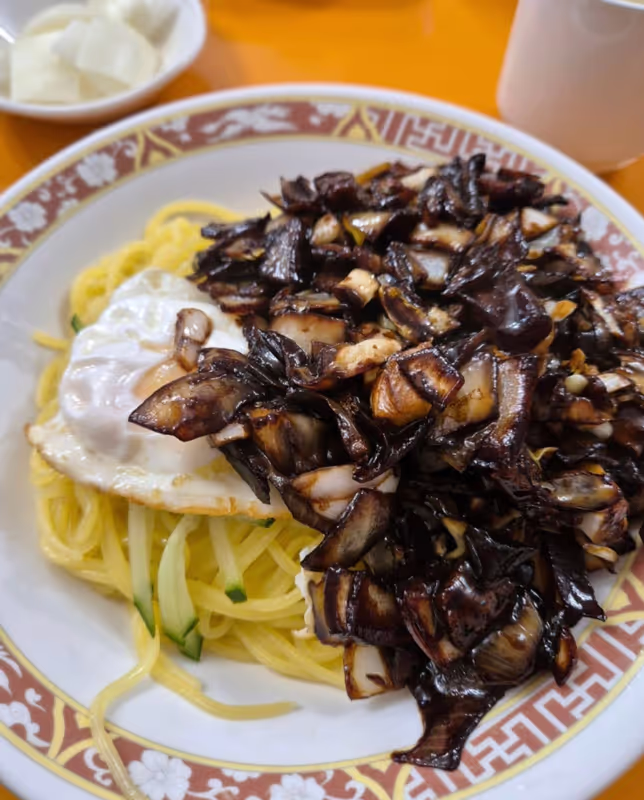 Seoul Private Tour - Black Bean Noodle