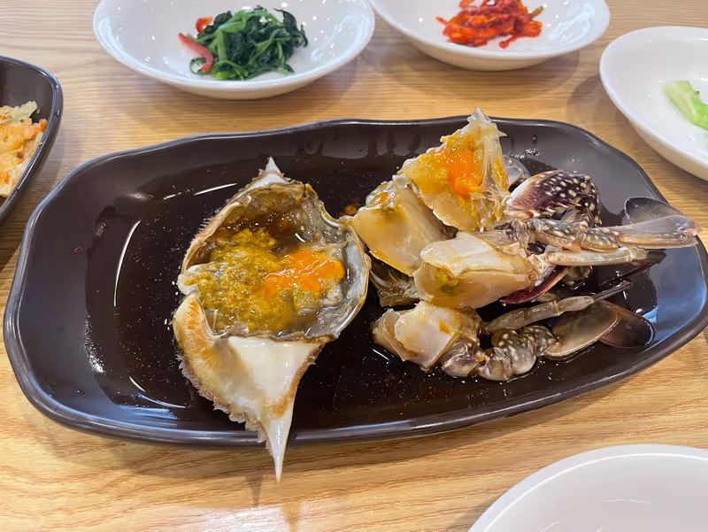 Seoul Private Tour - Marinated Crab