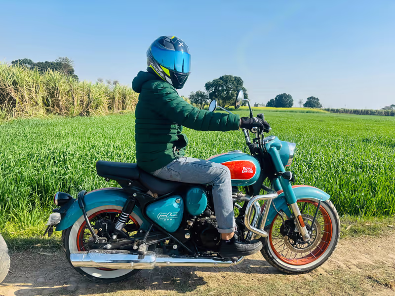 Delhi Private Tour - Bike for the tour