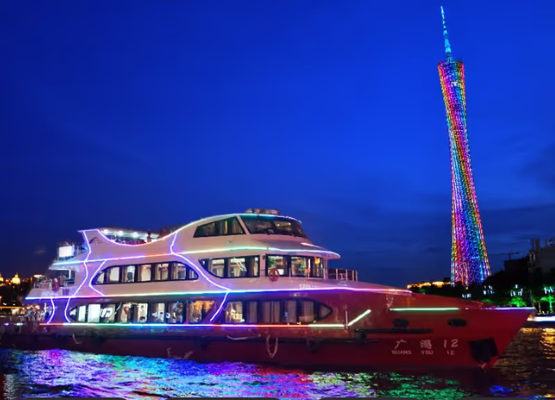 Guangzhou Private Tour - The Pearl River Night Tour