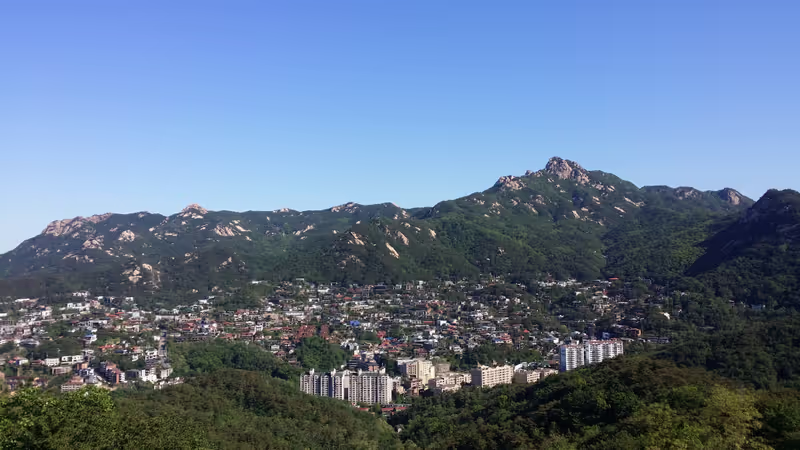 Seoul Private Tour - View from Bugaksan