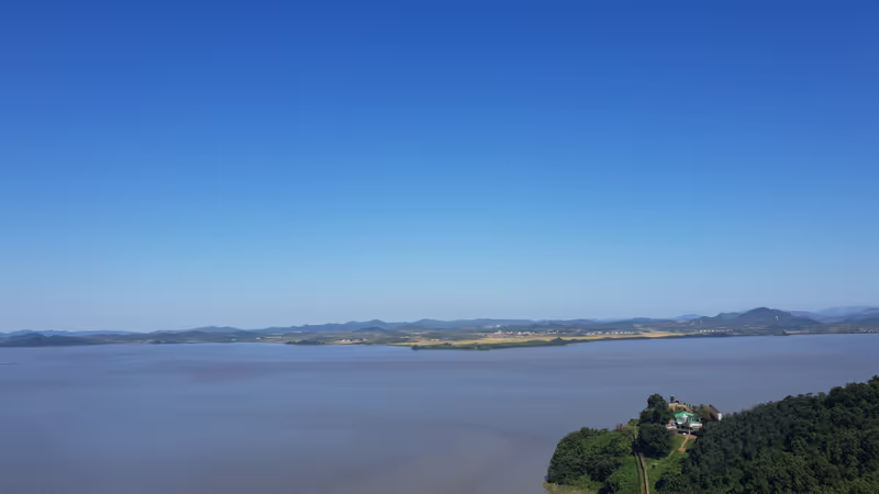 Seoul Private Tour - View of North Korea seen from Odusan Observatory
