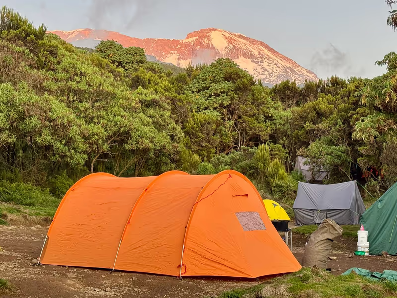 Moshi Private Tour - view of kilimanjaro