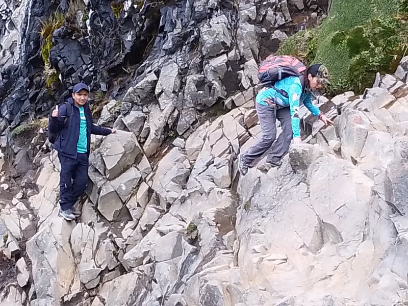 Quito Private Tour - rocky sections on the route