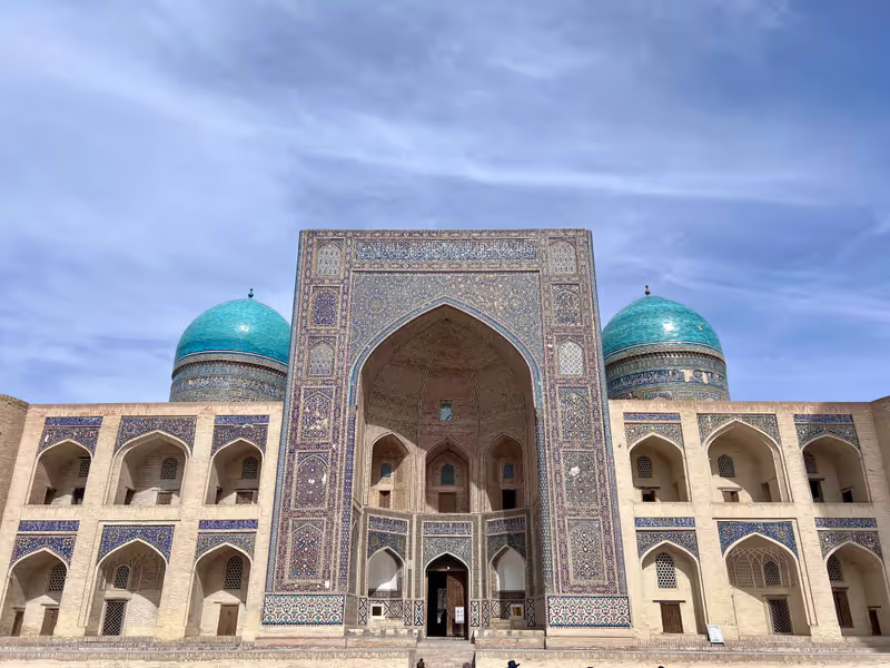 Bukhara Private Tour - Miri Arab madrasah (XVI cc)