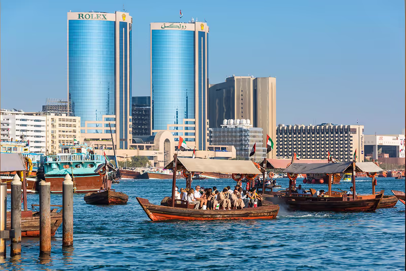 Dubai Private Tour - Abra- Water Taxi