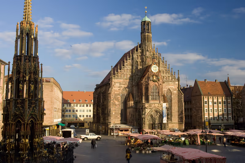 Nuremberg Private Tour - Beautiful Fountain Nuremberg