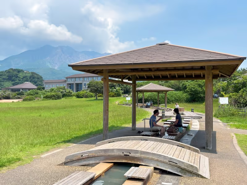 Kagoshima Private Tour - Foot bath for relaxing...
