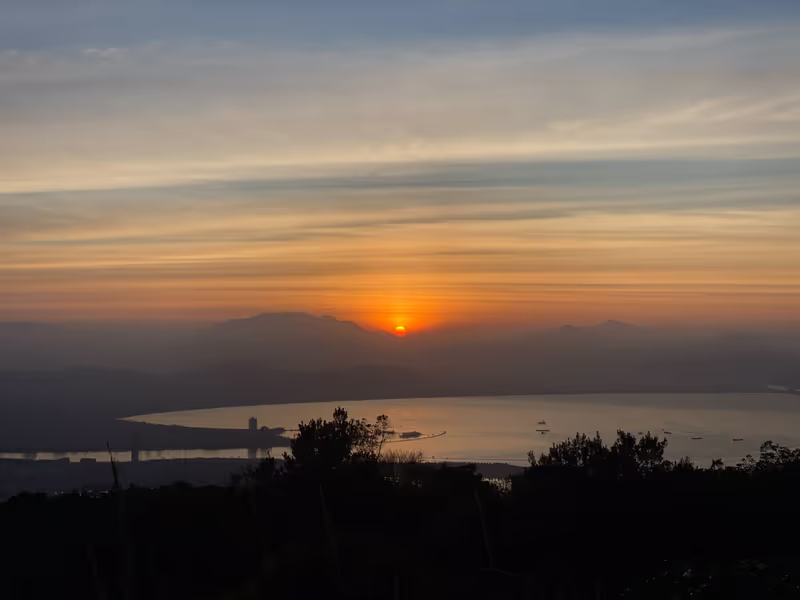 Da Nang Private Tour - Sunset from the peak