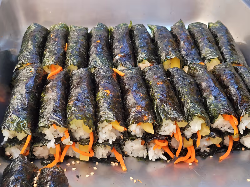 Seoul Private Tour - mayak gimbap