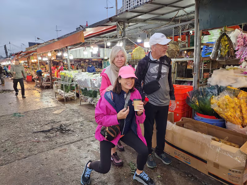Hanoi Private Tour - All very fresh at Quang An market