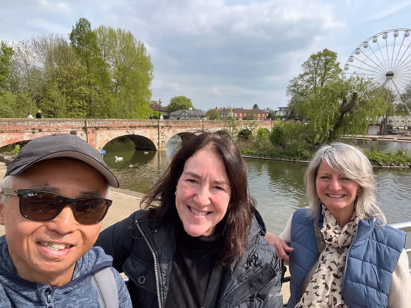 Stratford upon Avon Private Tour - River Avon and Stone Bridge
