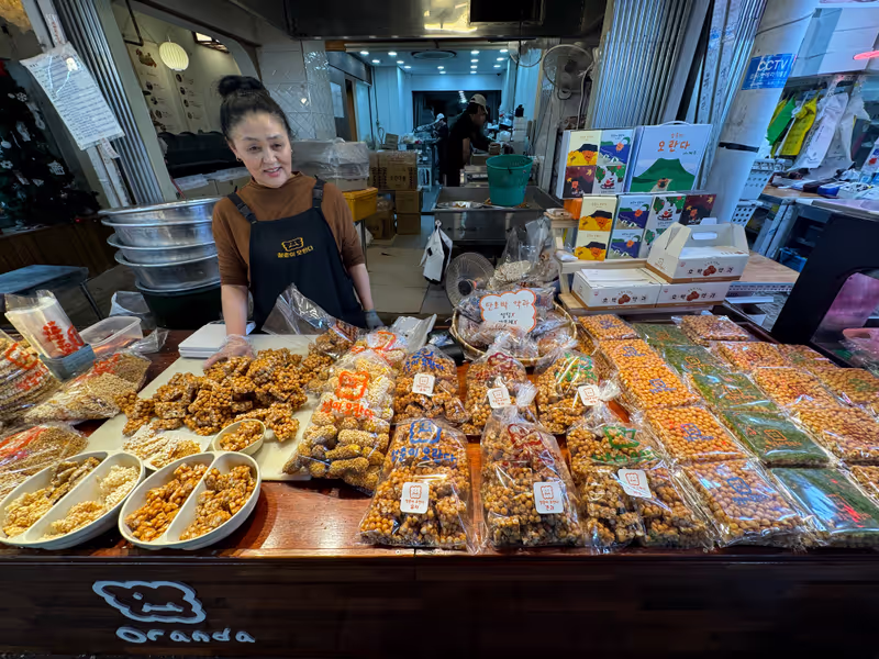 Jeju Private Tour - Dongmun Traditional Market)