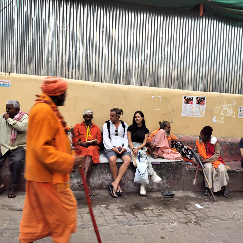 Rishikesh Private Tour - walking on streets of Rishikesh