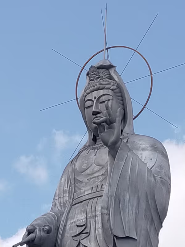 Nagasaki Private Tour - The Fukusaiji temple's goddess