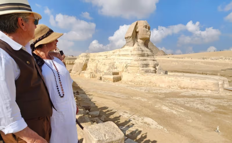 Giza Private Tour - Lovely shot at the Sphinx