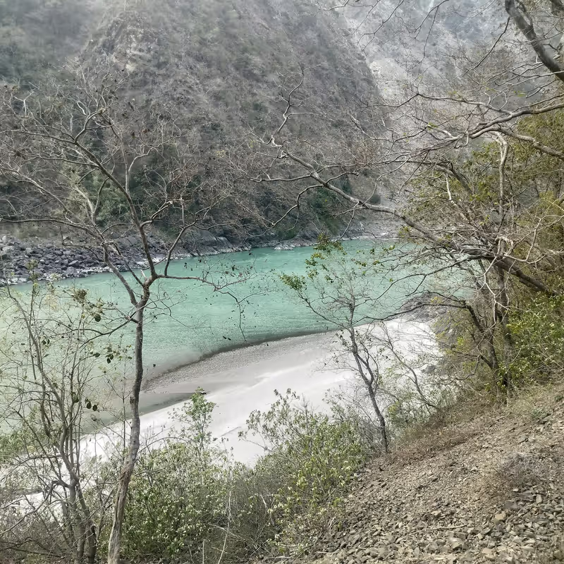 Rishikesh Private Tour - small ganga beach