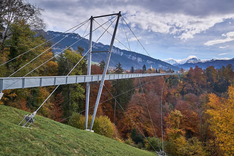 Interlaken Private Tour - Sigrsiwil Bridge, by Sigrsiwil