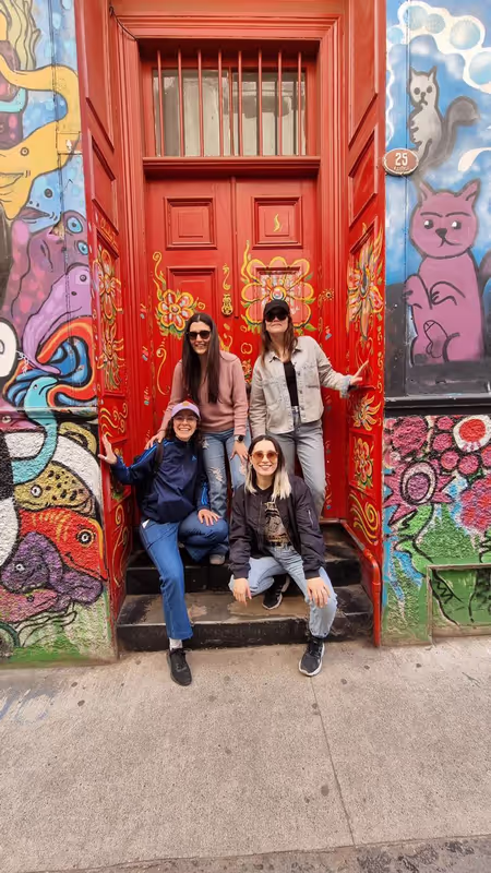 Valparaiso Private Tour - Puerta Roja, Pasaje Gálvez.