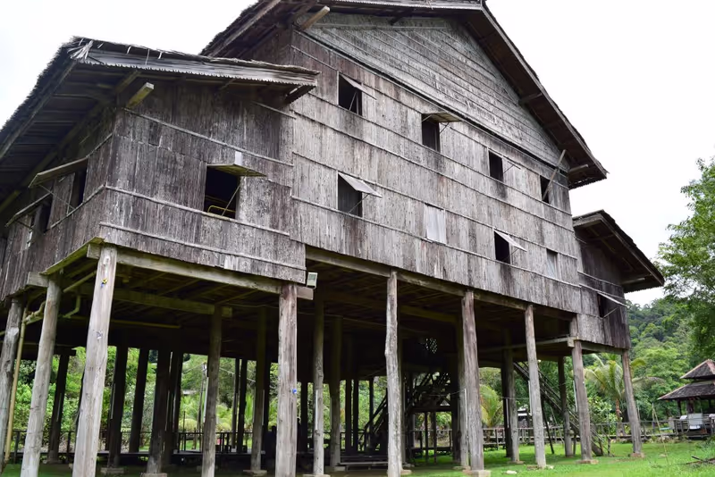 Sarawak Private Tour - Melanau Tall House