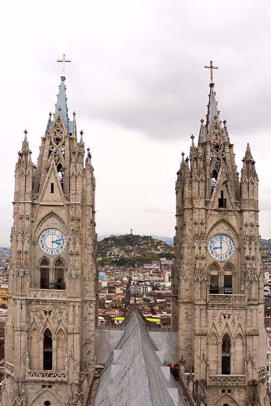 Quito Private Tour - Basilica towers