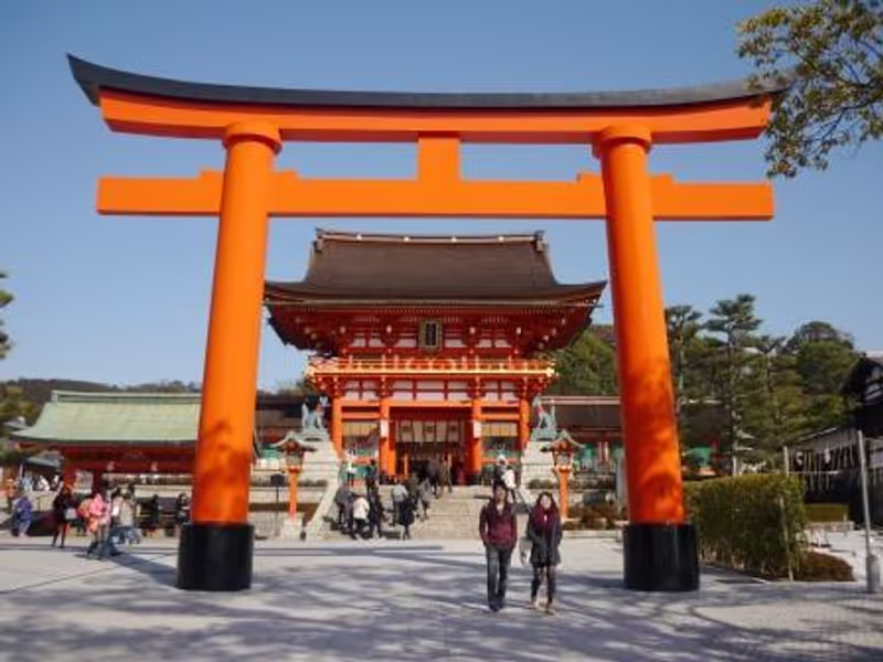 Kyoto Private Tour - Entrance of Fushimi Inari