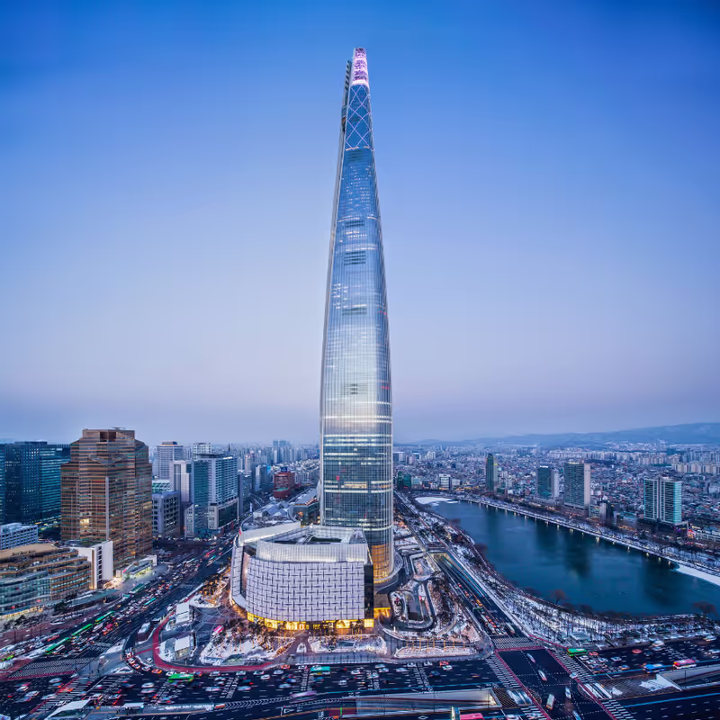 Seoul Private Tour - Lotte World Tower
