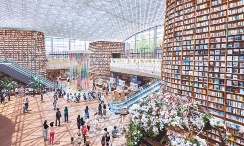 Seoul Private Tour - COEX Starfield Library